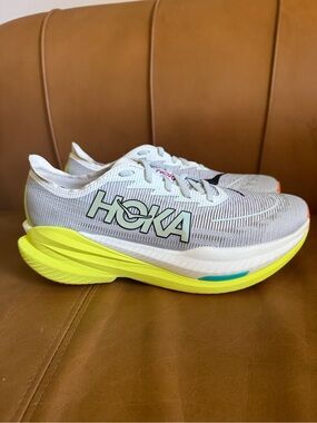 Hoka One One Mach X 2 Men’s Marathon Running Plated Shoes - Size 10 D Excellent